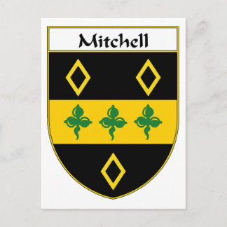 Carte Postale Mitchell Armoiries/crête de famille