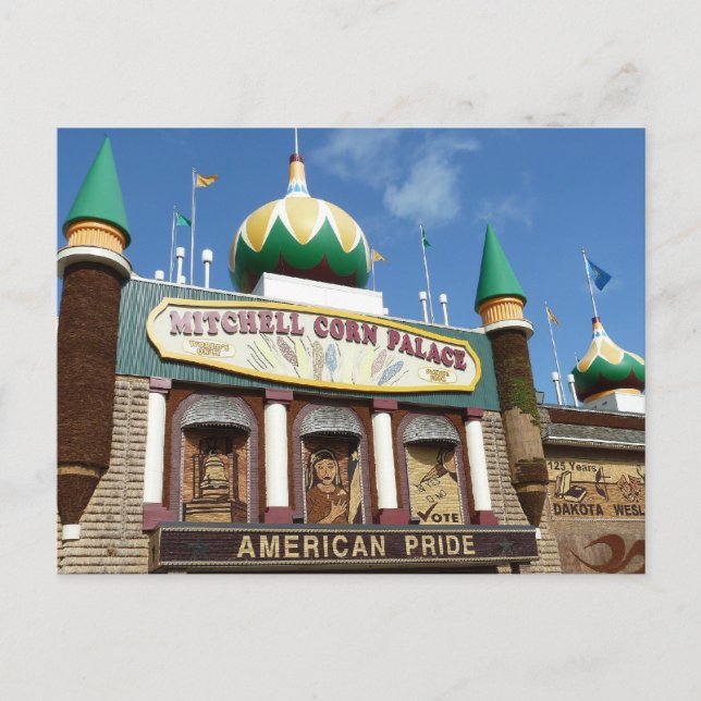 Carte Postale Mitchell Corn Palace (Devant)