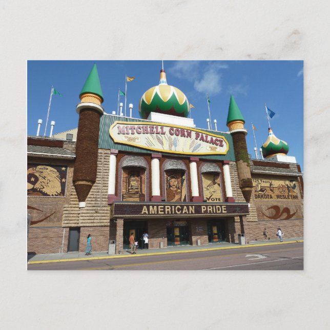 Carte Postale Mitchell Corn Palace (Devant)