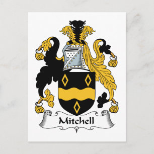 Carte Postale Mitchell Family Crest