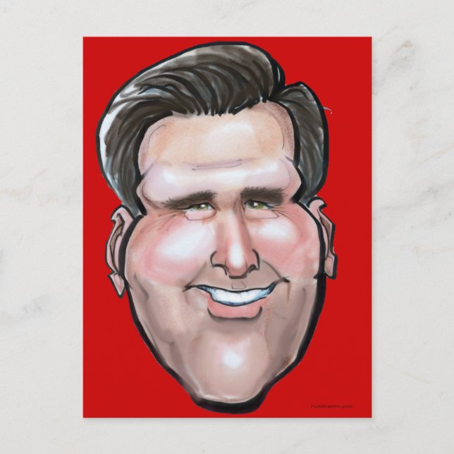 Carte Postale Mitt Romney (Devant)