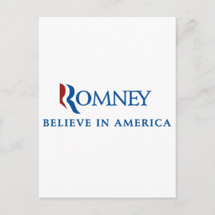 Carte Postale Mitt Romney 2012