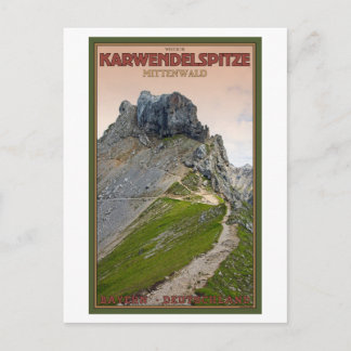 Carte Postale Mittenwald - Karwendelberg
