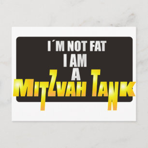 Carte Postale Mitzvah Tank