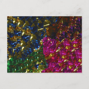 Carte postale Mix multicolore