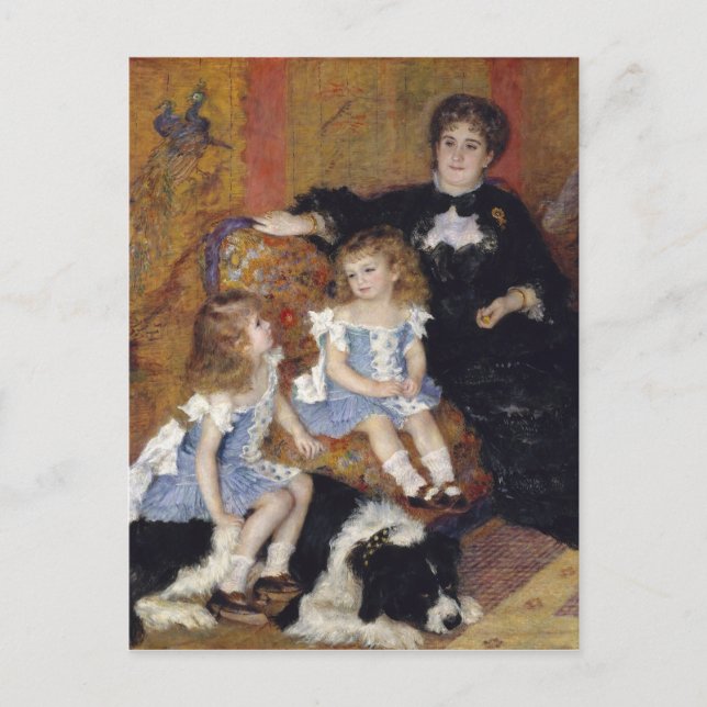 Carte Postale Mme Charpentier par Renoir Impressionist Painting (Devant)