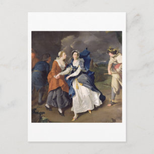 Carte Postale Mme Cibber (1714-66) en tant que Cordelia, 1755 (h