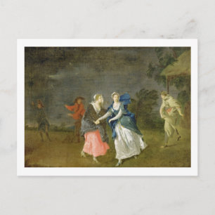 Carte Postale Mme Cibber as Cordelia, c.1755 (oil on canvas)