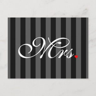 Carte Postale Mme Femme Marié Ses Hers Nouvelles Maisons