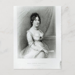 Carte Postale Mme James Madison, Dolley Payne, c.1804-55