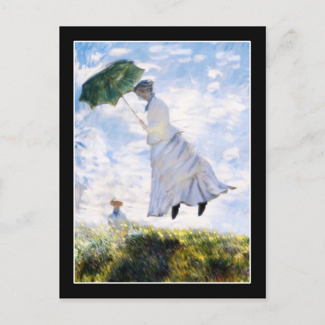 Carte Postale Mme Monet est emportée  (Devant)