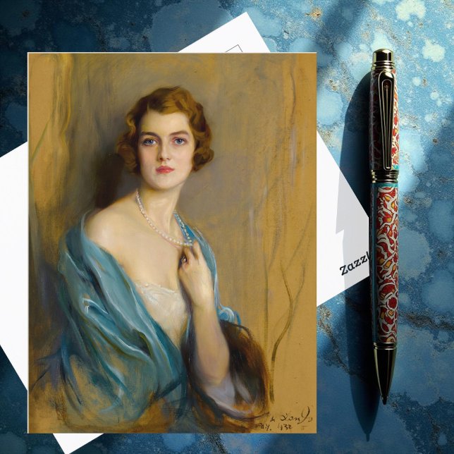 Carte Postale Mme William Burden, (Créateur téléchargé)