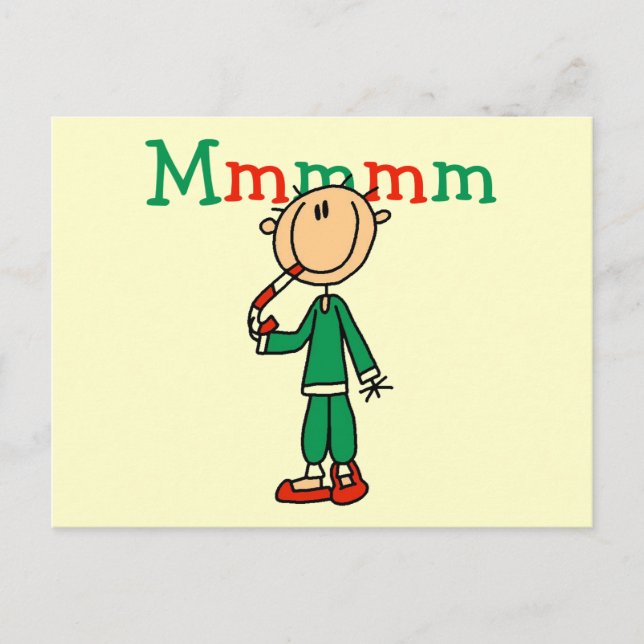 Carte Postale Mmmm Sucres de canne T-shirts et cadeaux (Devant)