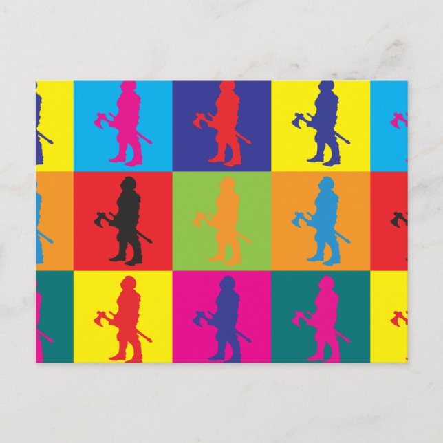 Carte Postale MMORPG Pop Art (Devant)
