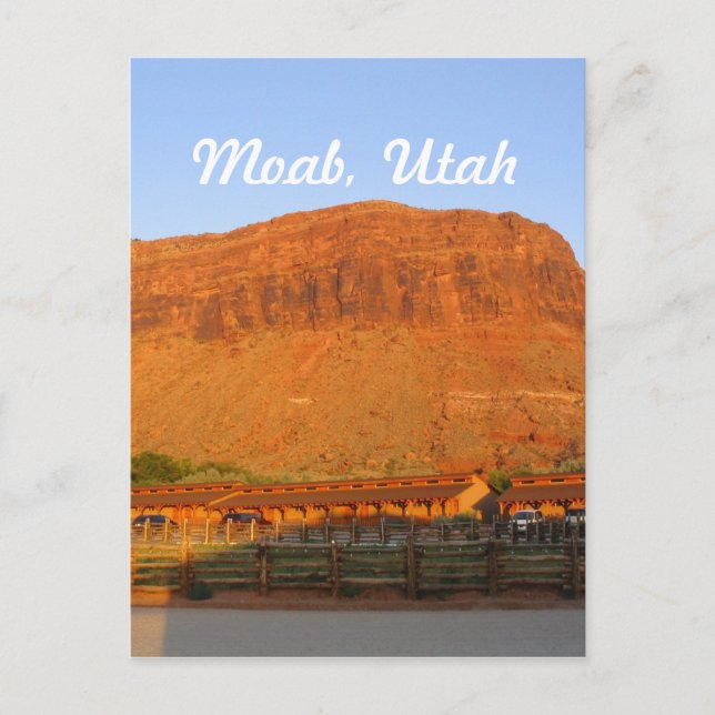 Carte Postale Moab, Utah (Devant)