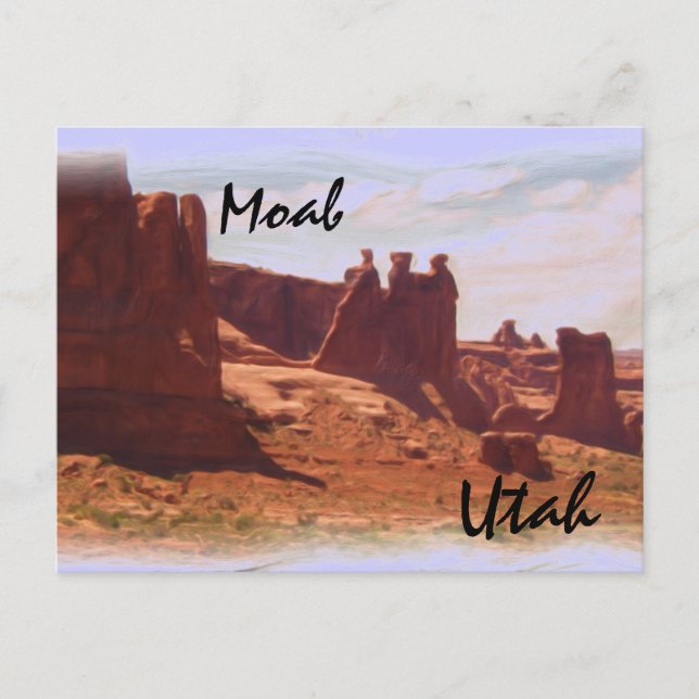 Carte postale Moab Utah (Devant)