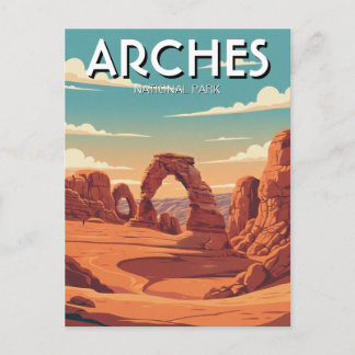 Carte Postale Moab Utah Arches National Park Delicate Arch