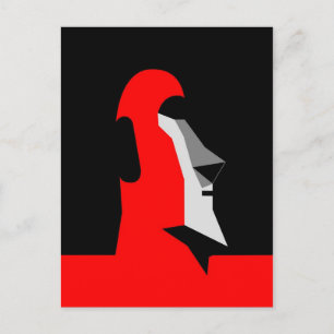 Carte Postale Moai