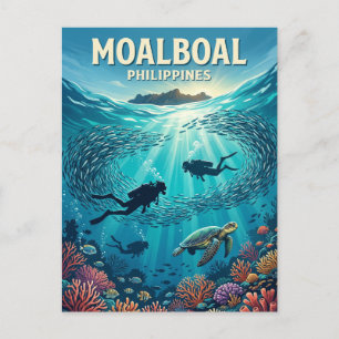Carte Postale Moalboal Philippines