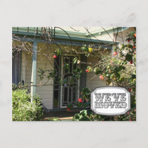 Carte postale mobile de photo de maison de Chambre