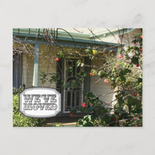 Carte postale mobile de photo de maison de Chambre