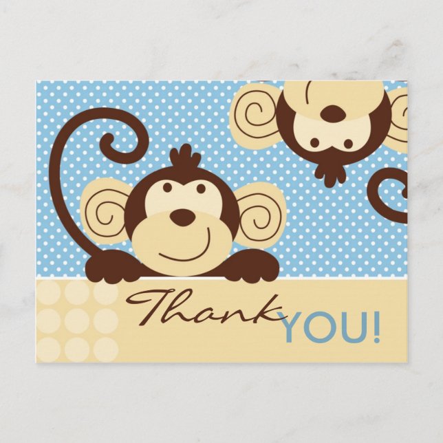 Carte postale Mod Monkey TY (Devant)