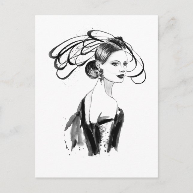 Carte Postale Mode (Devant)