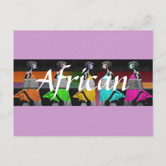 Carte Postale Mode africaine