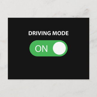 Carte Postale Mode Conduite Sur Un Conducteur De 16 Ans