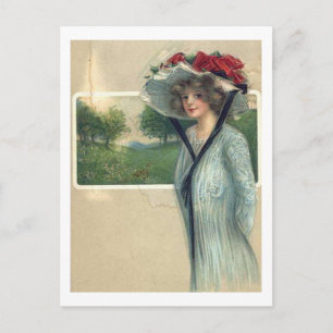 Carte Postale Mode d'antiquité vintage