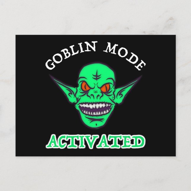 Carte Postale Mode de gobelin activé (Devant)