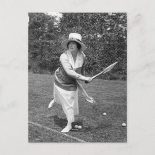 Carte Postale Mode de tennis du début des années 1900