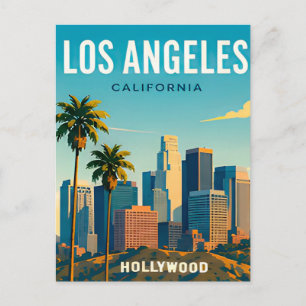 Carte Postale Mode de vie de luxe à Los Angeles