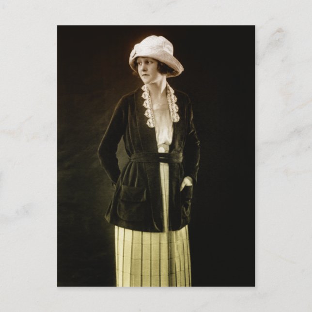 Carte Postale Mode des années 1920 (Devant)