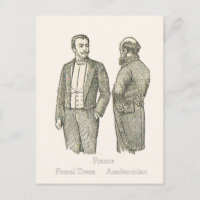 Mode, Robe formelle, 19ème siècle