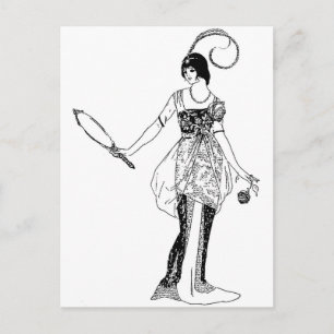 Carte Postale Mode vintage