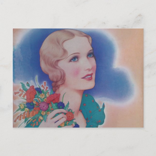 Carte Postale Mode vintage 1931 (Devant)