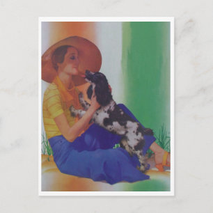 Carte Postale Mode vintage 1933