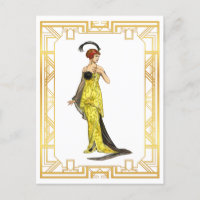 Mode vintage Début des années 1900 Hollywood Gown