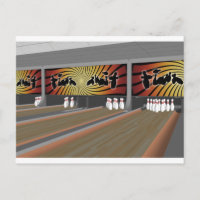 Modèle 3D : Bowling Alley :
