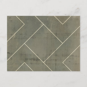 Carte Postale Modèle Abstrait avec formes géométriques