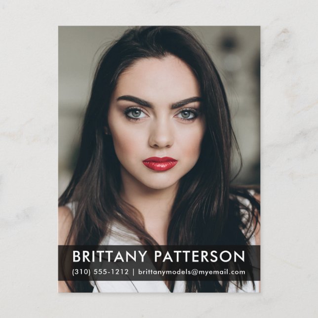 Carte postale Modèle Actor 1 Carte photo Comp (Devant)