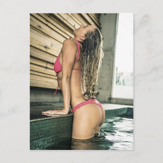 Carte Postale Modèle Bikini