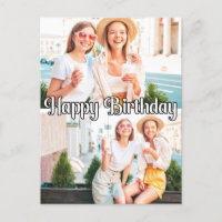 Modèle d'anniversaire personnalisé tendance avec 2