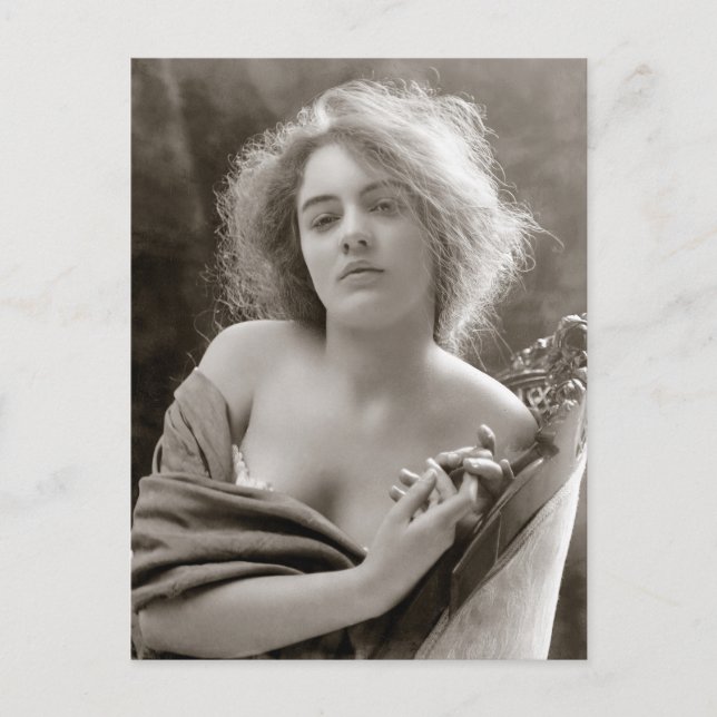 Carte Postale Modèle d'artistes, 1900 (Devant)