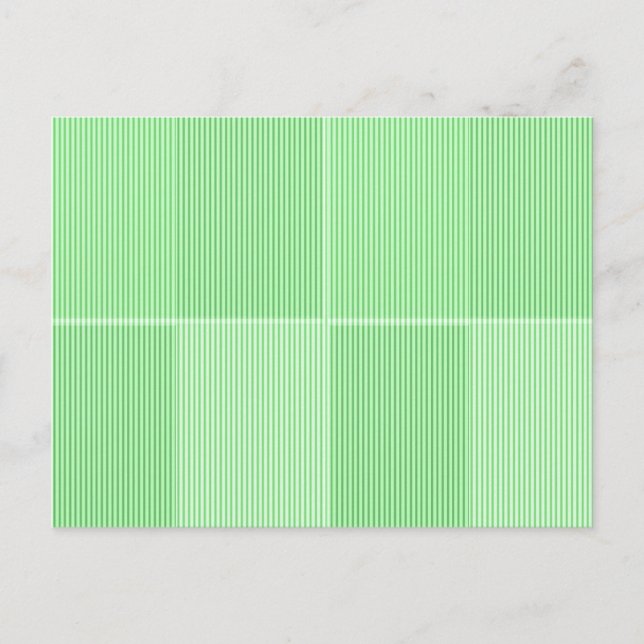 Carte Postale MODÈLE de base VERT : ACHETER BLANC ajouter IMAGE  (Devant)