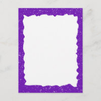 Modèle de bordure personnalisée en papier déchiré