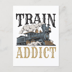 Carte Postale Modèle de dépendance ferroviaire Hobbyiste ferrovi