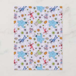 Carte Postale Modèle de lapin de Pâques de Sesame Street