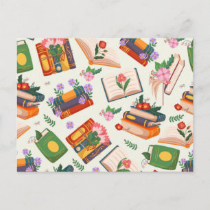 Carte Postale Modèle de livre